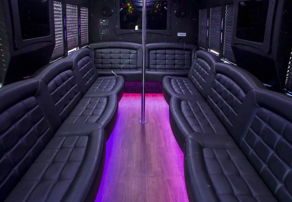 Ford 25 Passenger Limo Party Bus Inside 02 1