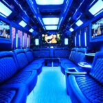 20-25 passenger party bus rental in Surrey
